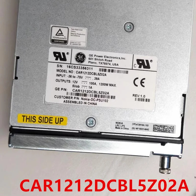 GE 1200W CAR1212DCBL5Z02A리퍼 전원공급장치 새 처럼 작동