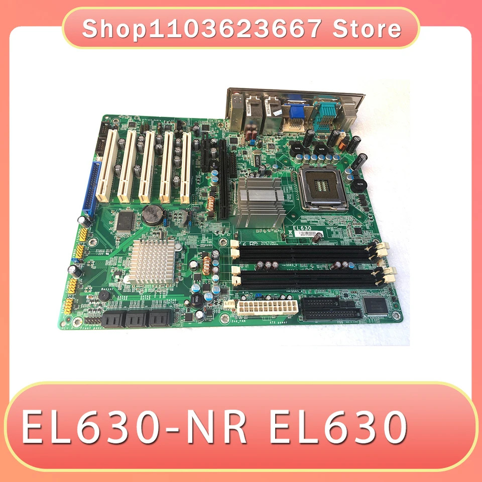 DFI 산업제어 장비 감지기 마더보드775 핀 듀얼 네트워크 카드 EL630-NR EL630