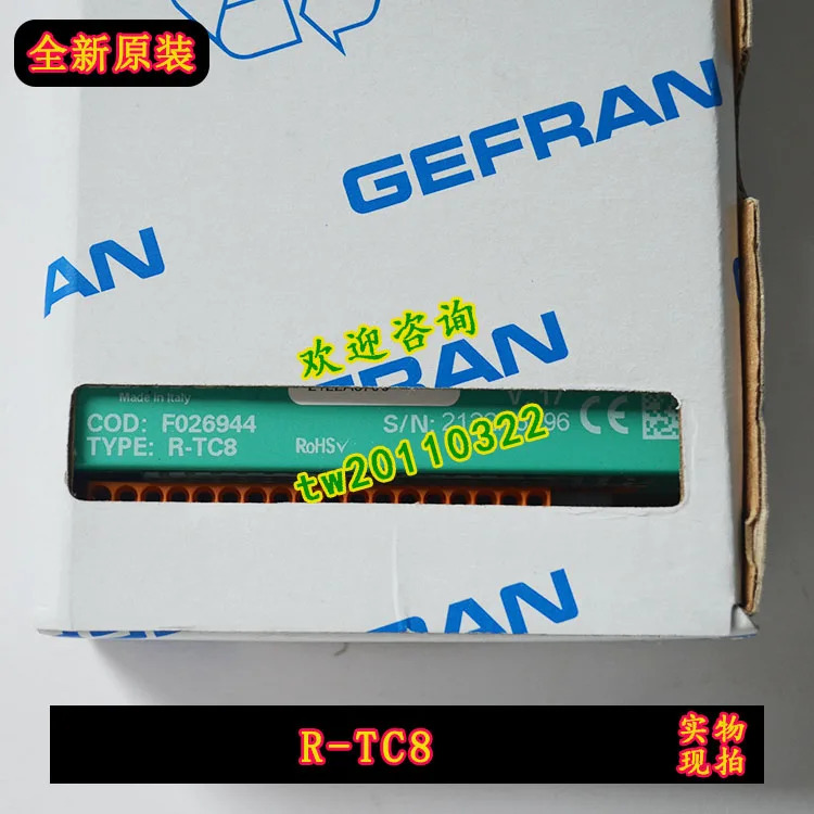 물리적 R-TC8 F026944 이탈리아 GEFRAN PLC 컴퓨터 모듈 교섭용