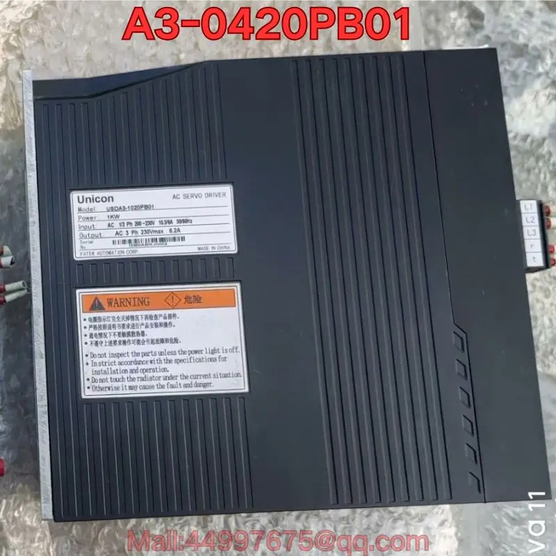 리퍼 서보 드라이브 A3-1020PD01/1KW A3-0420PB01/400KW 기능 리퍼는 정상