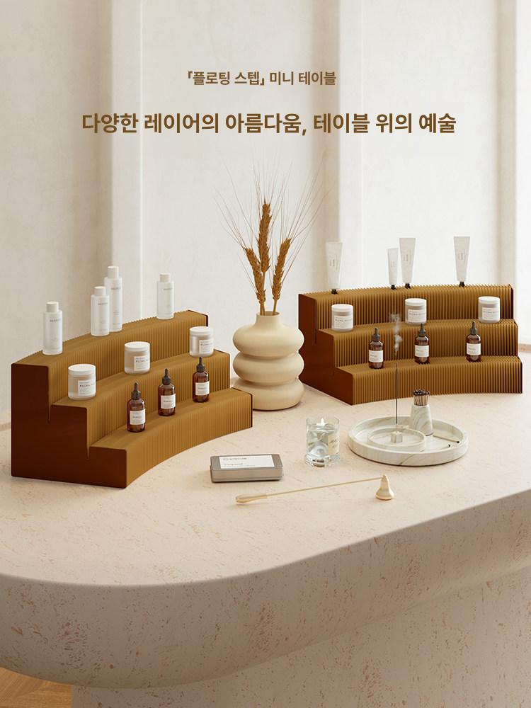 악세사리진열대 매장디스플레이 계단식 아크릴받침대 전시부스 플랫폼 - 상세 이미지 2