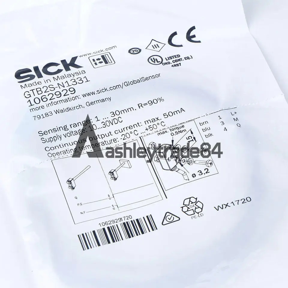 SICK B2S-N1331 1062929 광전센서 신