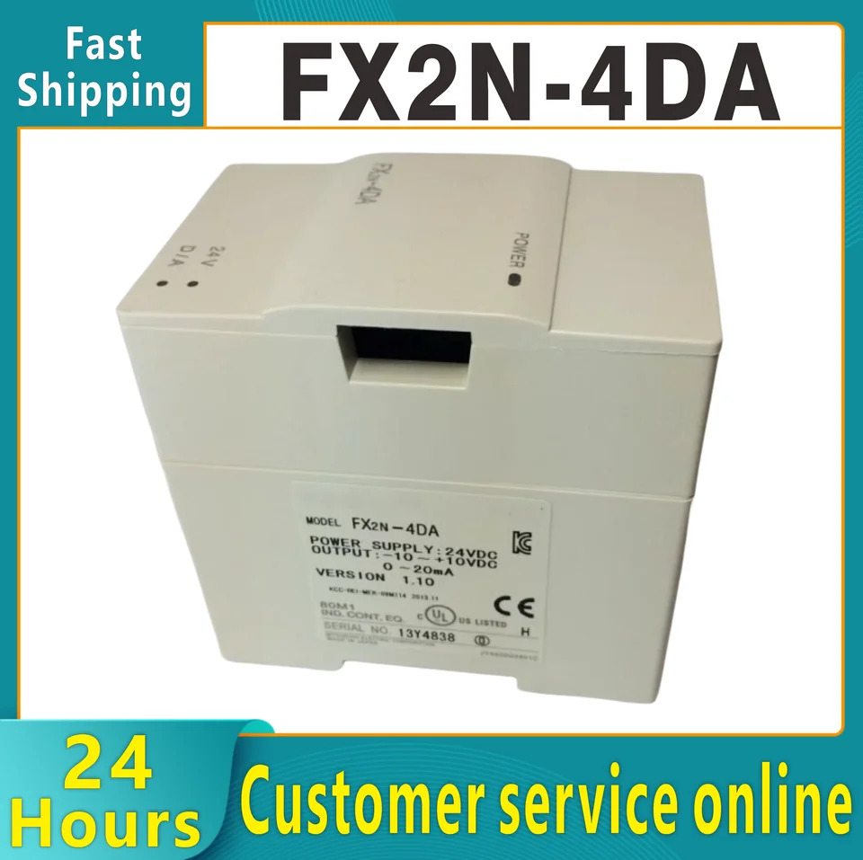 오리지널 모듈 FX2N-4DA 신