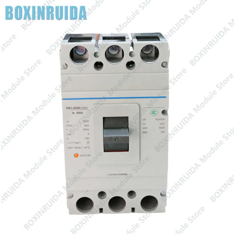 오리지널 몰드 케이스 회로차단기 NM1-400S/3300 250A-400A 3P 신
