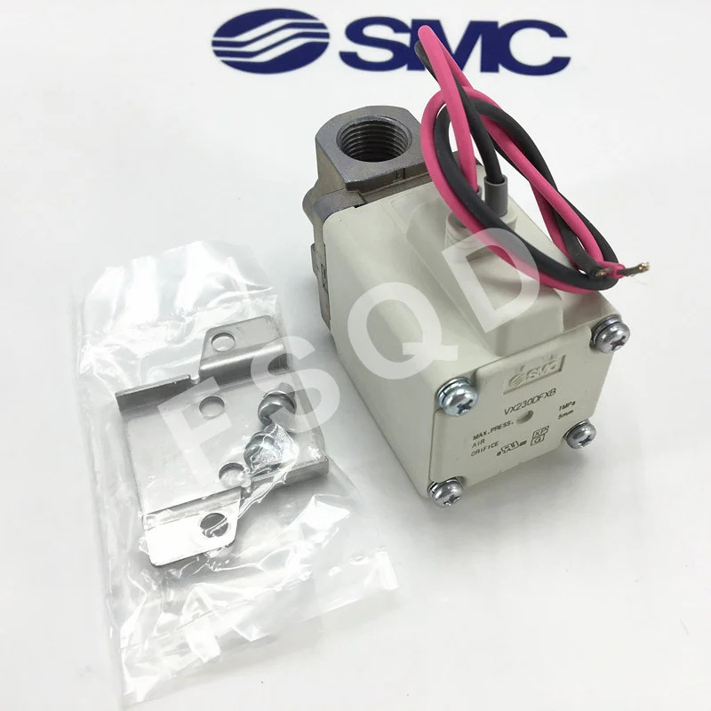 VX210AAXB VX230DFXB VX210EAXNB DC24V SMC작동 2 포트 솔레노이드 밸브 VX21 시리즈 공압 부품 에어 툴