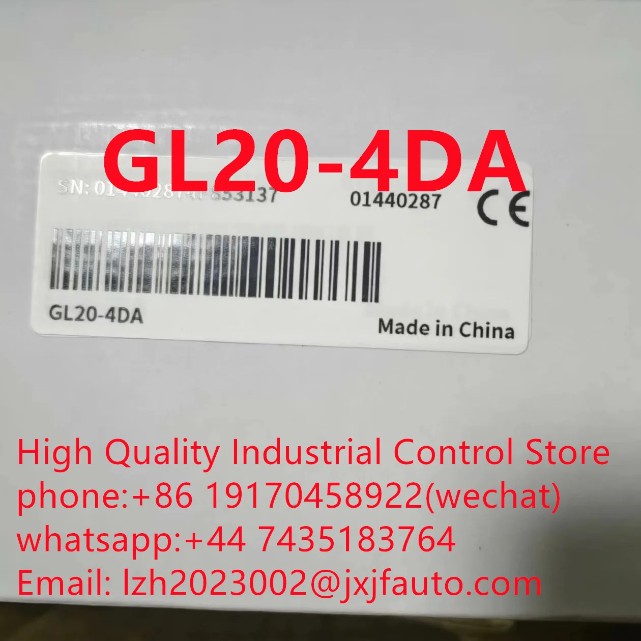 PLC GL20-4AD GL20-4DA GL20-RTU-ECT 납품하려면 서비스하세요.