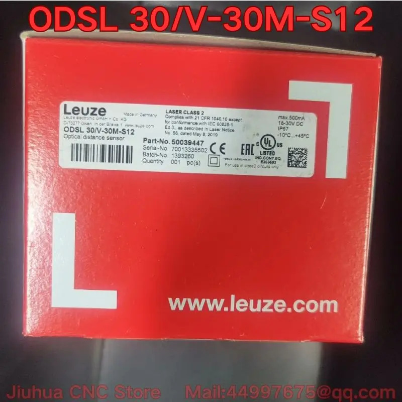 ODSL 30/V-30M-S12 거리 측정 센서