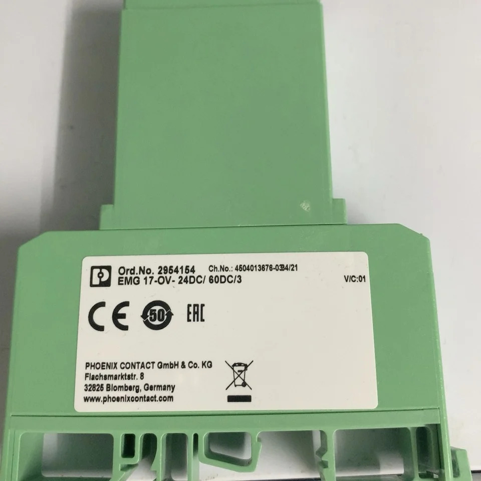 피닉스 EMG 17-OV-24DC 60DC 3-솔리드 스테이트 릴레이 모듈 2954154
