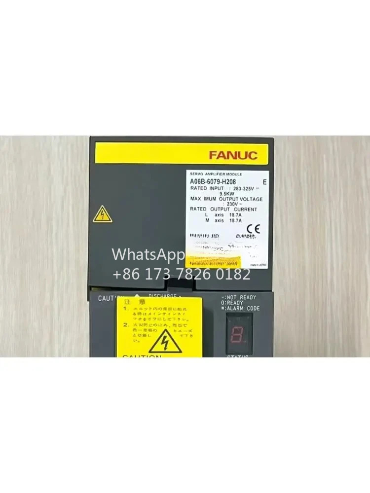A06B-6096-H208 리퍼 드라이브 작동 기능 OK