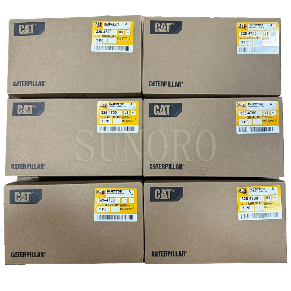 캐터필러 굴삭기인젝터 32F61-00062 10R-7675 10R7675 326-4700 3264700 295-9130 2959130 C6.4 320D E320D