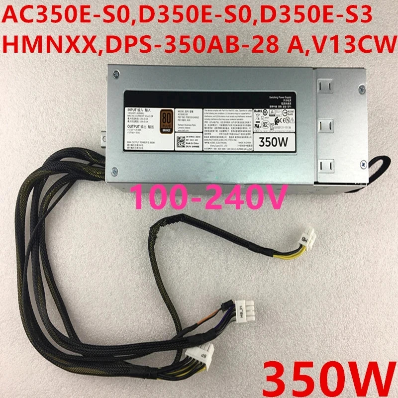 DELL PowerEdge T340 T330 R30 350W AC350E-S0 HMNXX 0HMNXX FSE003 D350E-S3 DPS-350AB-28 A V13CW 새 전원공