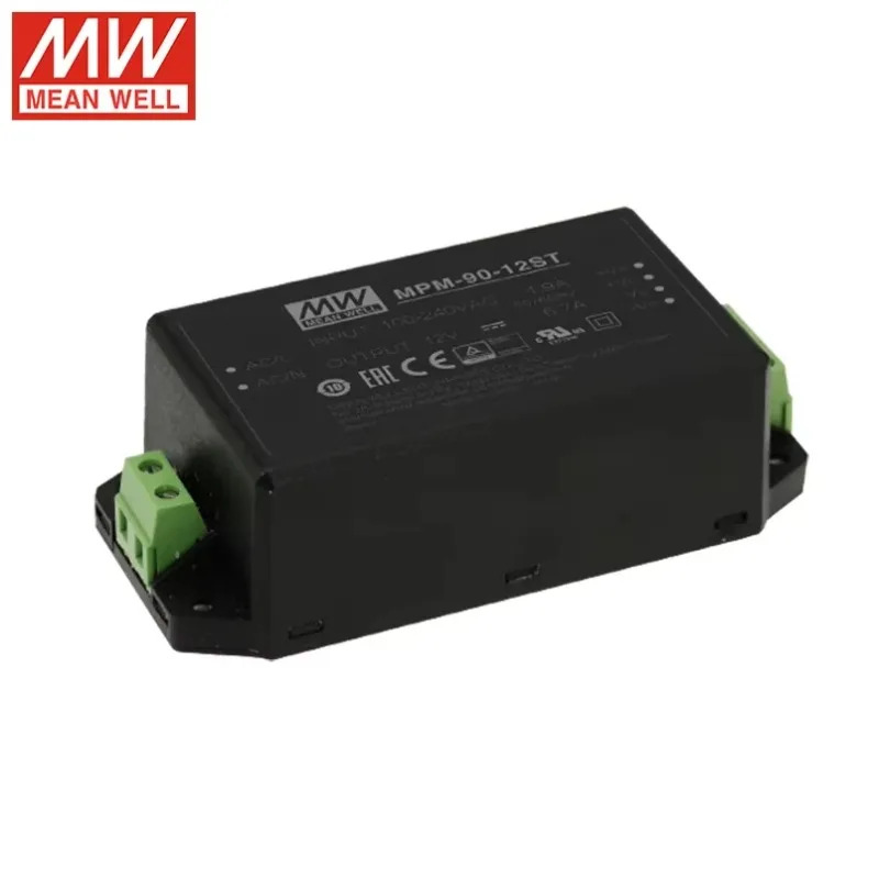MEAN WELL MPM-90-12ST/15ST/24ST/48ST 90W AC-DC 고신뢰성 전원 모듈