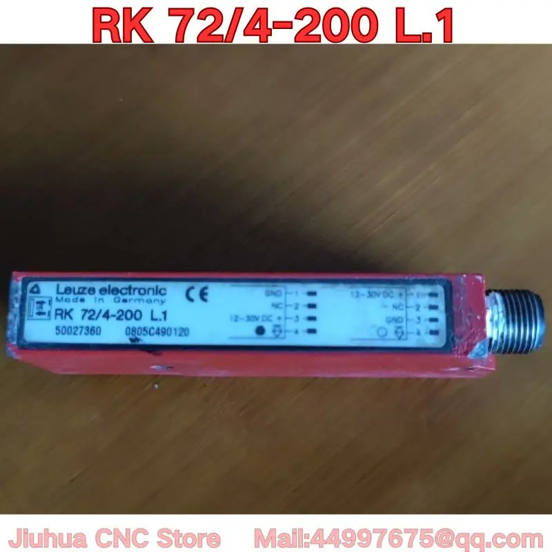 리퍼 RK 72/4-200 L.1 확산 반사 광전센서 기능 리퍼는 정상입니다
