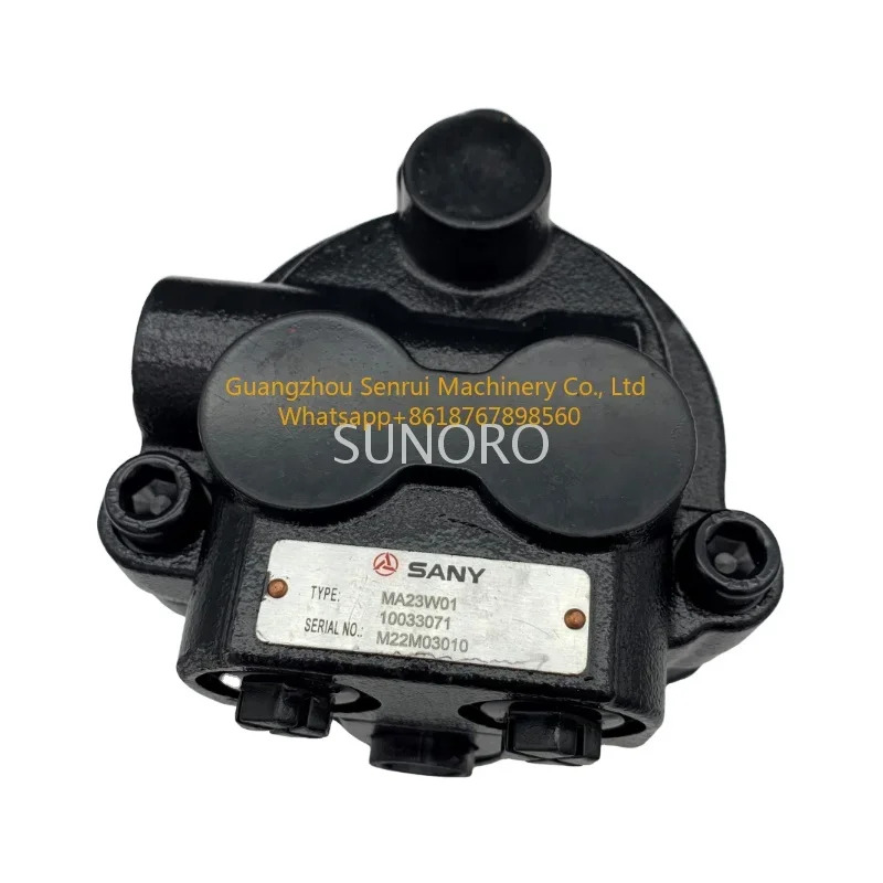 Sany 굴삭기 SY485 SY550 냉각팬 유압 모터 MA23W01 10033071 MSF-23