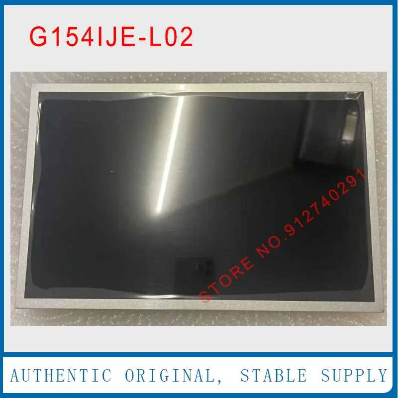 G154IJE-L02 오리지널 LCD 디스플레이 스크린 패널 1280x800 WLED 15.4 인치 G154I1-LE1