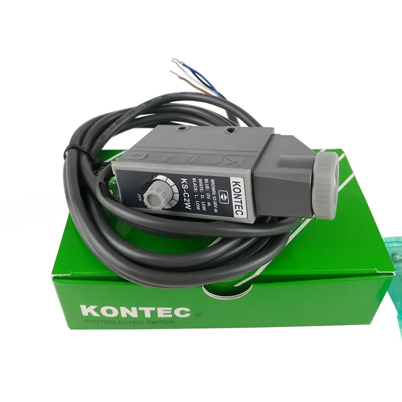 KONTEC KS-C2W 홀로 필름 광전 컬러 마크 센서