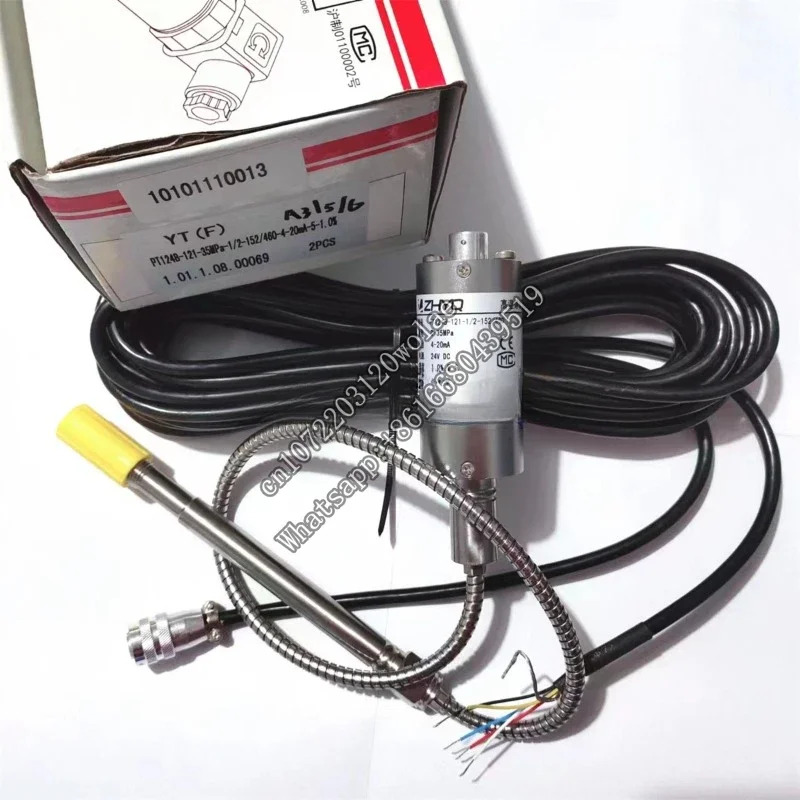 ZHYQ 스템 용융 압력 트랜스미터 센서 PT124B-121-35Mpa-1 2-20UNF-152 460 4-20mA 출력