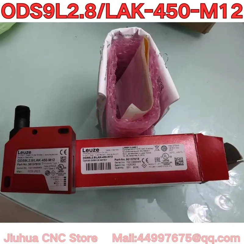 ODS9L2.8/LAK-450-M12 레이저 거리 측정 센서