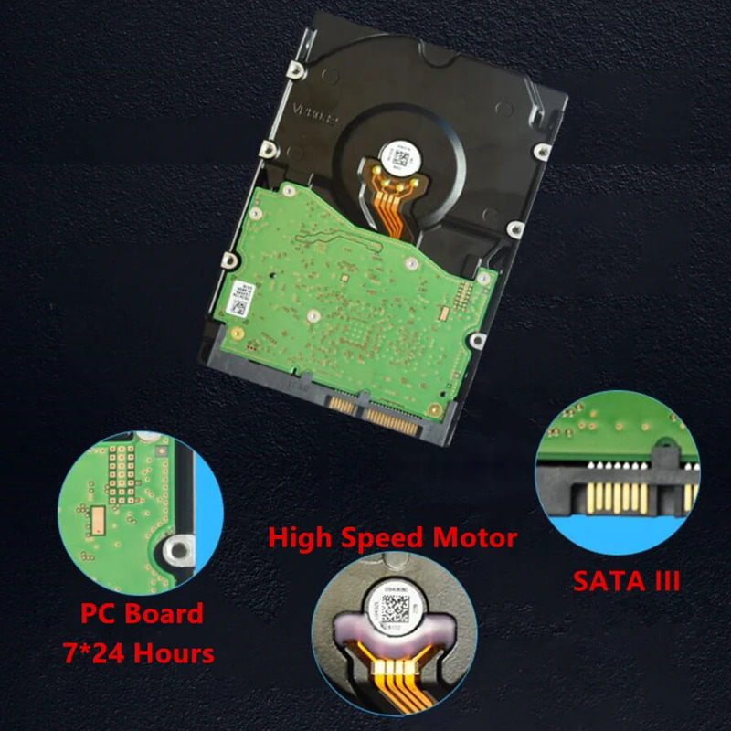 Enterprise HDD HUS726T4TALE6L4 HUS726T4TALA6L4 내부 WD 4TB 3.5 SATA 6 Gb/s 256MB 7.2K 새 원본