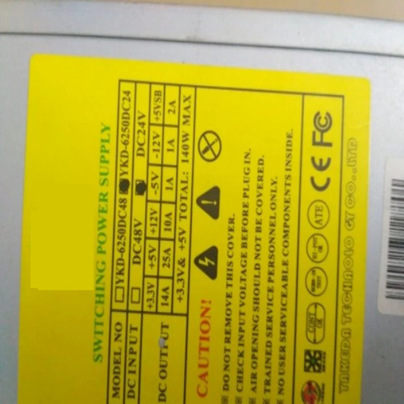 Yakeda오리지널 PSU 전원공급장치 YKD-6250DC24 5V DC24V 250W