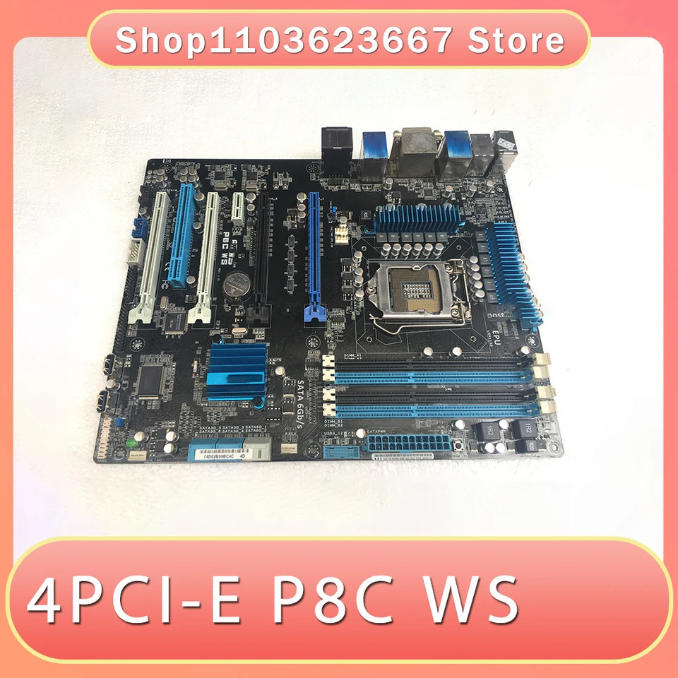 ASUS호환 C216 워크스테이션 마더보드 4PCI-E P8C WS