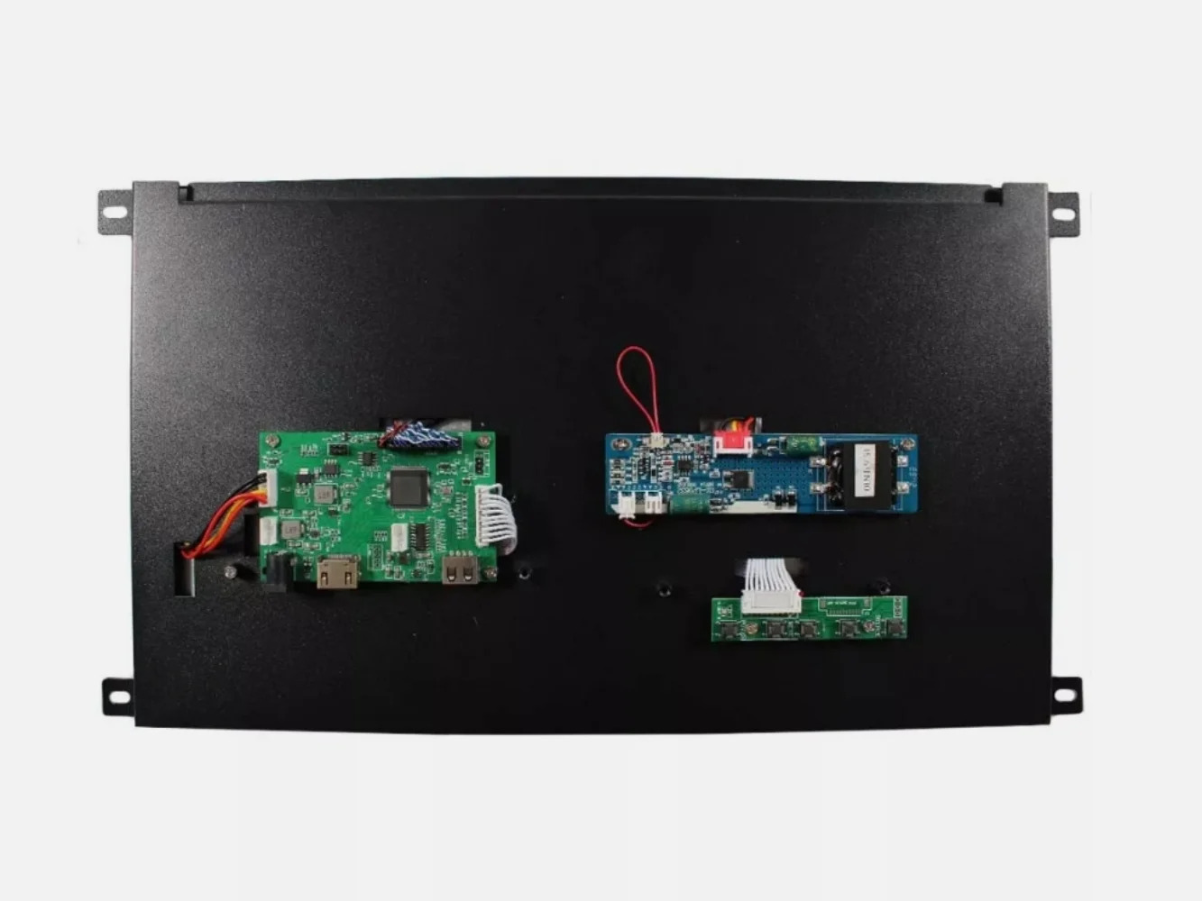 15.6인치 1920x1080 1000nit 야외 LCD 화면 HDMI USB 보드 금속 케이스