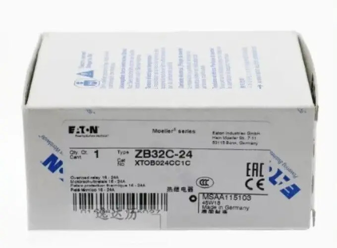 EATON 열 과부하 릴레이 XTOB024CC1C ZB32C-24 16-24A