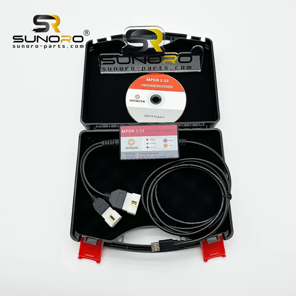 버전 MPDR 소프트웨어 3.33 헤비 듀티 진단 도구 테스터 히타치 ZX-1 ZX-3 ZX-3G ZX-5 ZX-6 ZX-7 굴삭기 신