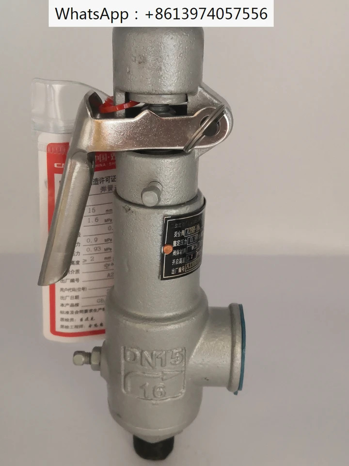 완전 개방 안전 밸브 A28H-16C 25 40P Y 용수철 DN15 20 32 40 50 65 80