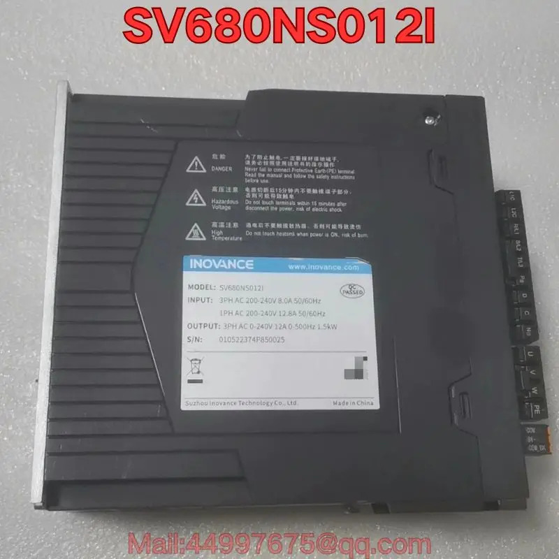 리퍼 SV680NS012I 서보 드라이브 기능 리퍼는 정상
