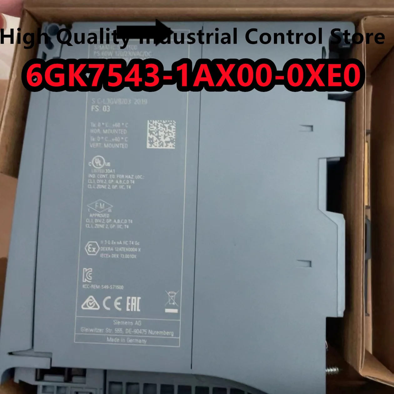 PLC 6GK7542-5FX00-0XE0 CX