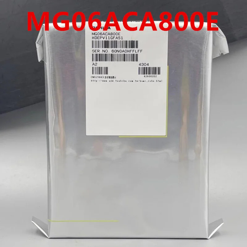 MG06ACA800E 엔터프라이즈 HDD 내장 Toshiba 8TB 3.5 SATA 6 Gb/s 128MB 7200RPM 새 원본