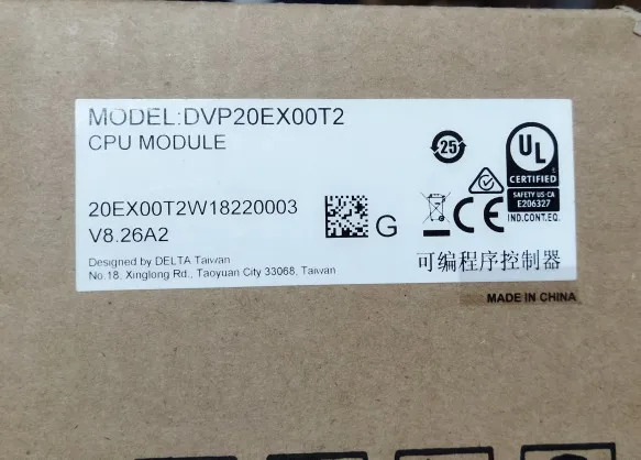 델타 프로그래밍 컨트롤러 포장 DVP20EX00T2 신