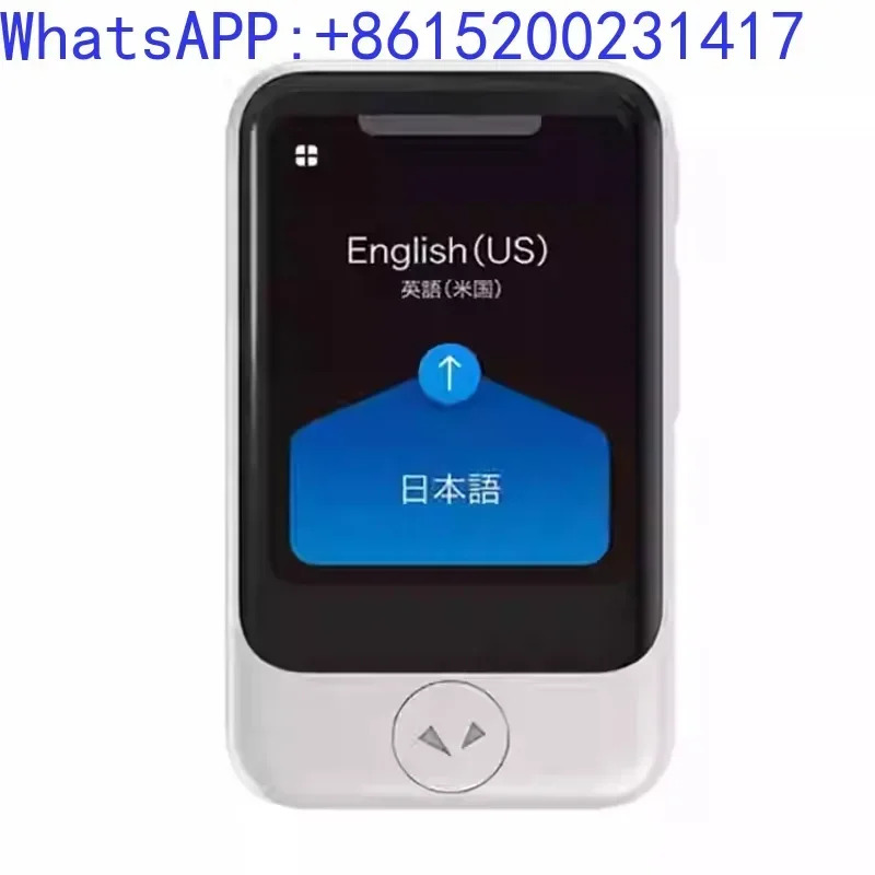 POCKETALK S 타입 해외 번역기 다국어 음성 카메라 글로벌 네트워킹