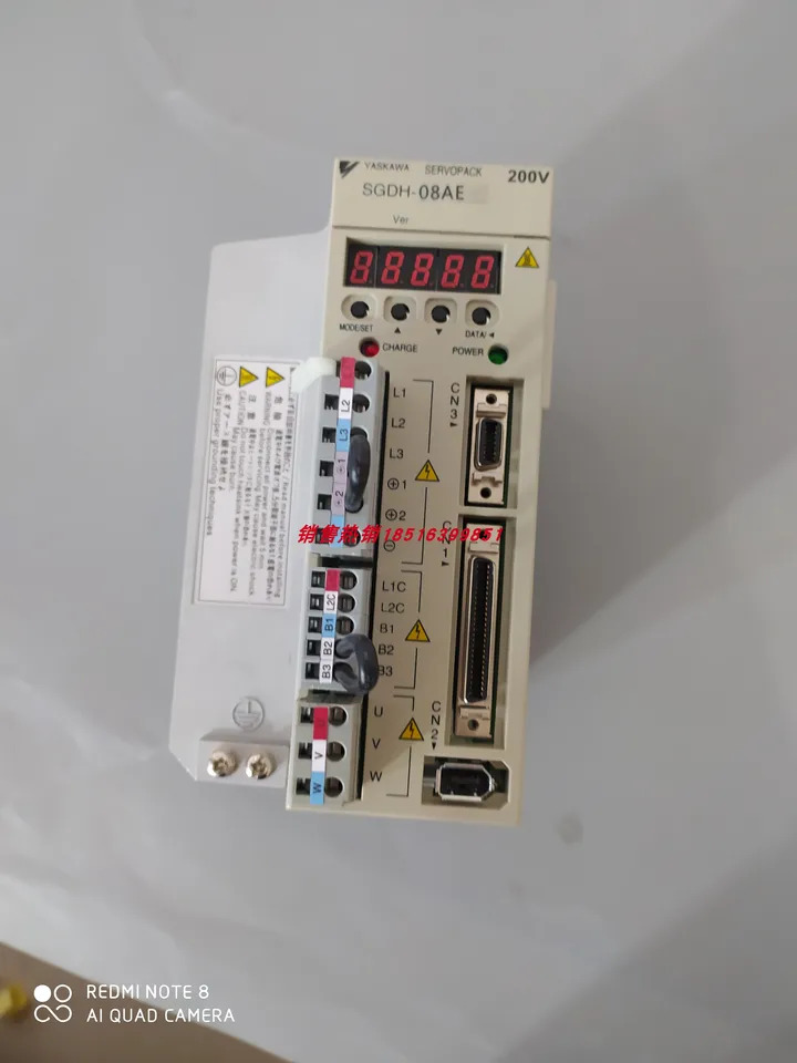 SGDH-08AE Yaskawa 서보 드라이브 포장 서플라이 750W