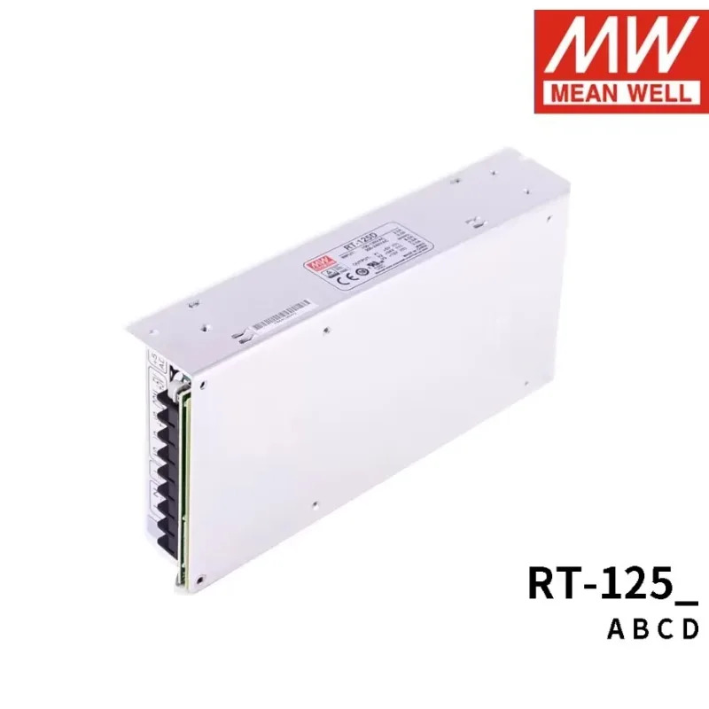 MEAN WELL RT-125 시리즈 삼출력 스위칭 전원공급장치 125W RT-125A RT-125B RT-125C RT-125D