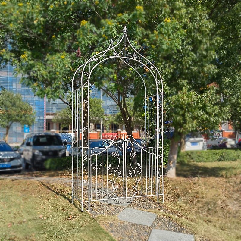 빈티지 도어 게이트 엔틱 장식용 핸들 손잡이 주철 래치 헛간 힌지 데코 연철 - 상세 이미지 2