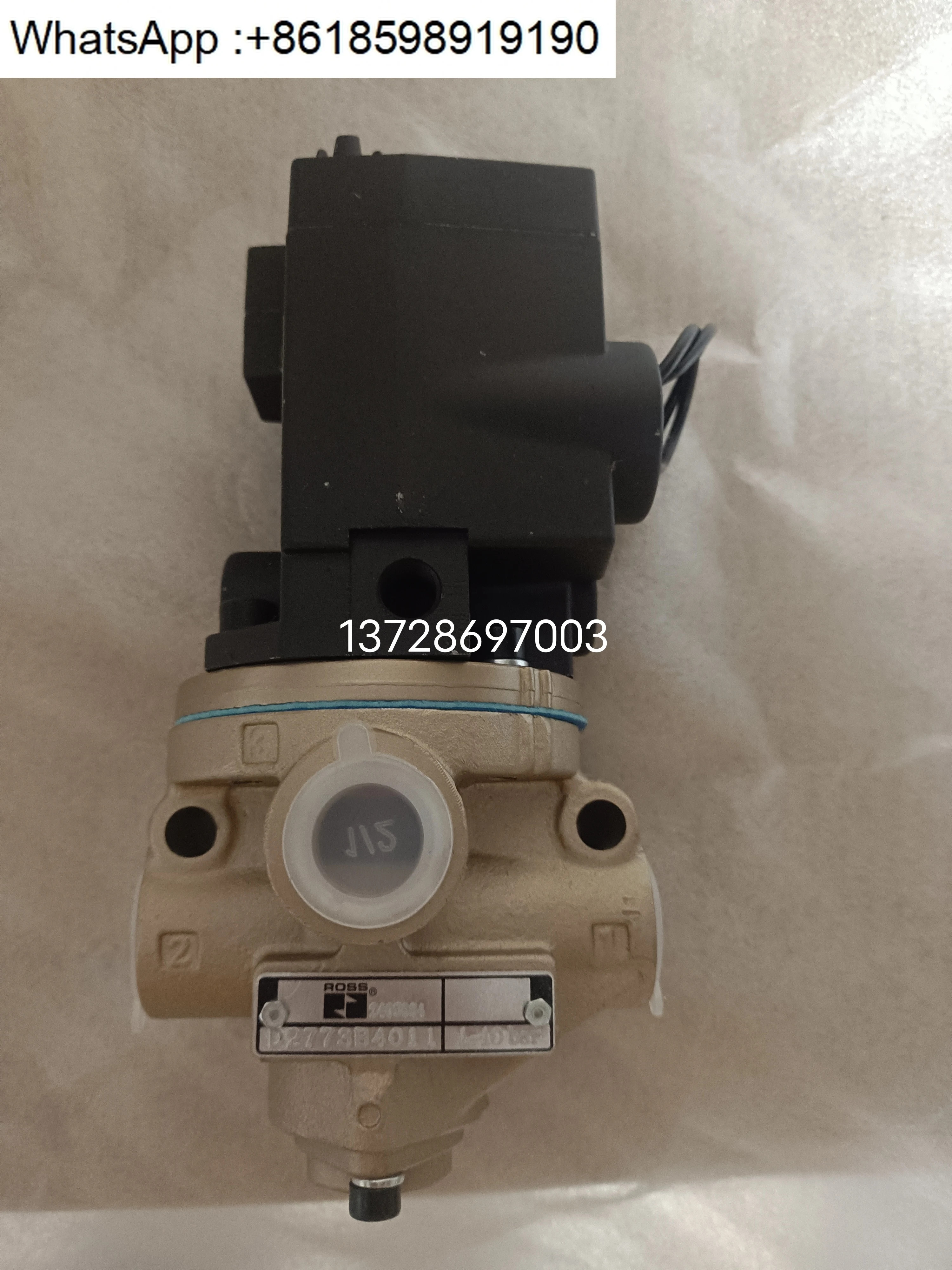 단일 솔레노이드 밸브 D2773B5001/4011/6011/8011 펀치 안전