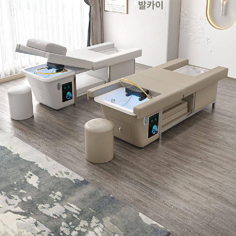 샴푸대 전문 마사지 미용실 침대 헤드의자 두피 에스테틱 헤어관리 스파침대 - 상세 이미지 5
