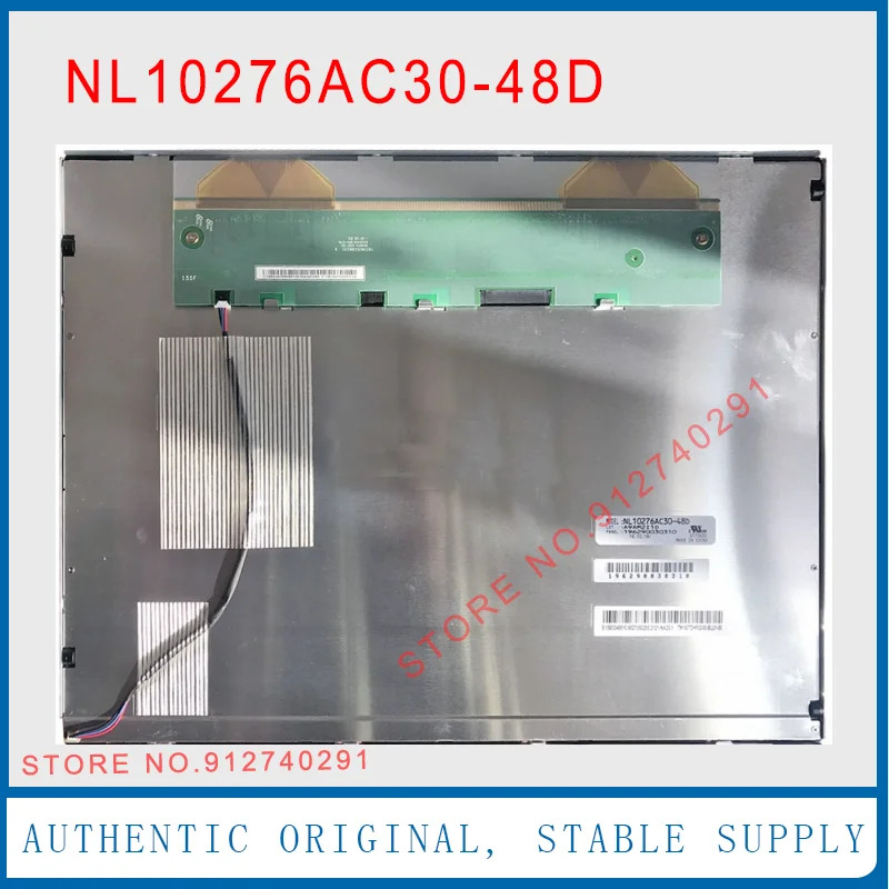 NL10276AC30-48D 오리지널 LCD 디스플레이 스크린 패널 15 인치 1024x768
