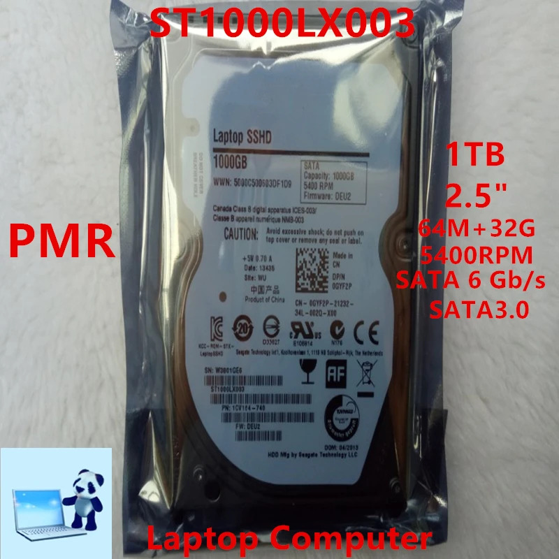 씨게이트오리지널 SSHD ST1000LX003 내부 SSHD1TB 2.5 인치 SATA 6 Gb/s 64MB 32G 5400RPM 신