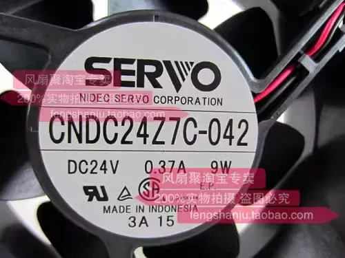 인버터 냉각팬 오리지널 CNDC24Z7C-042 24V 0.37A 9W mm 신