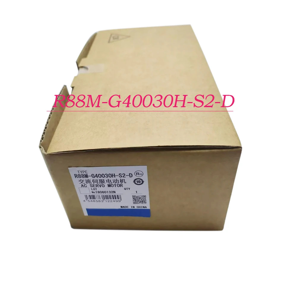 오리지널 AC 서보모터 R88M-G40030H-S2-D 신