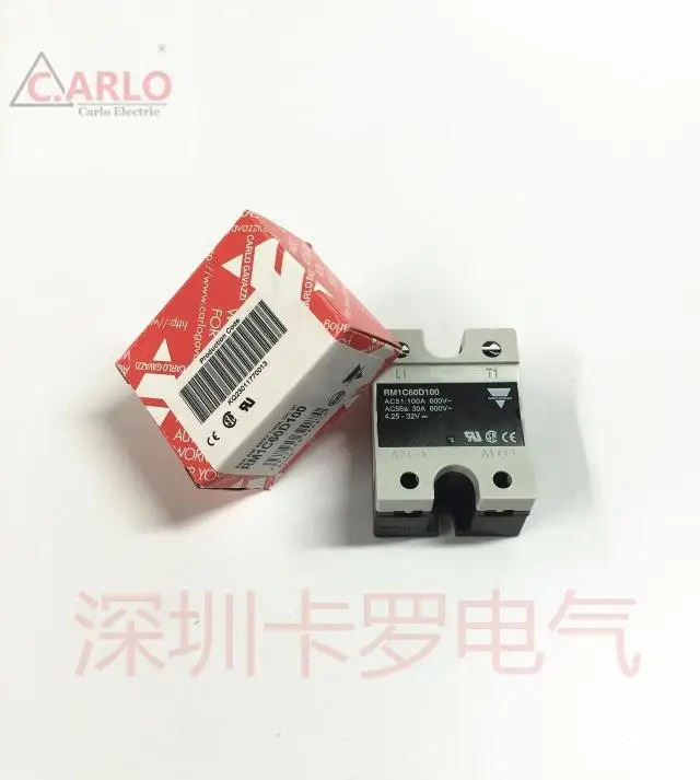 스위스 Jiale 평상시 오픈 카를로 가바지 솔리드 스테이트 릴레이 RM1D RM1C60D100