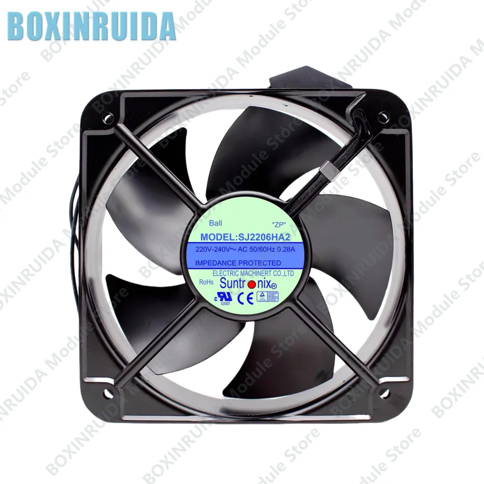 전체 금속 고온 저항 냉각팬 SJ2206HA2 220V 20cm 6 인치 오리지널 신