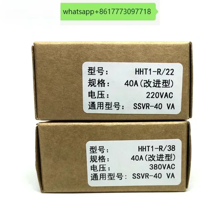 C-Lin Xinling HHT1-R 38 40A 22 SSR-40VA 단상 솔리드 레귤레이터