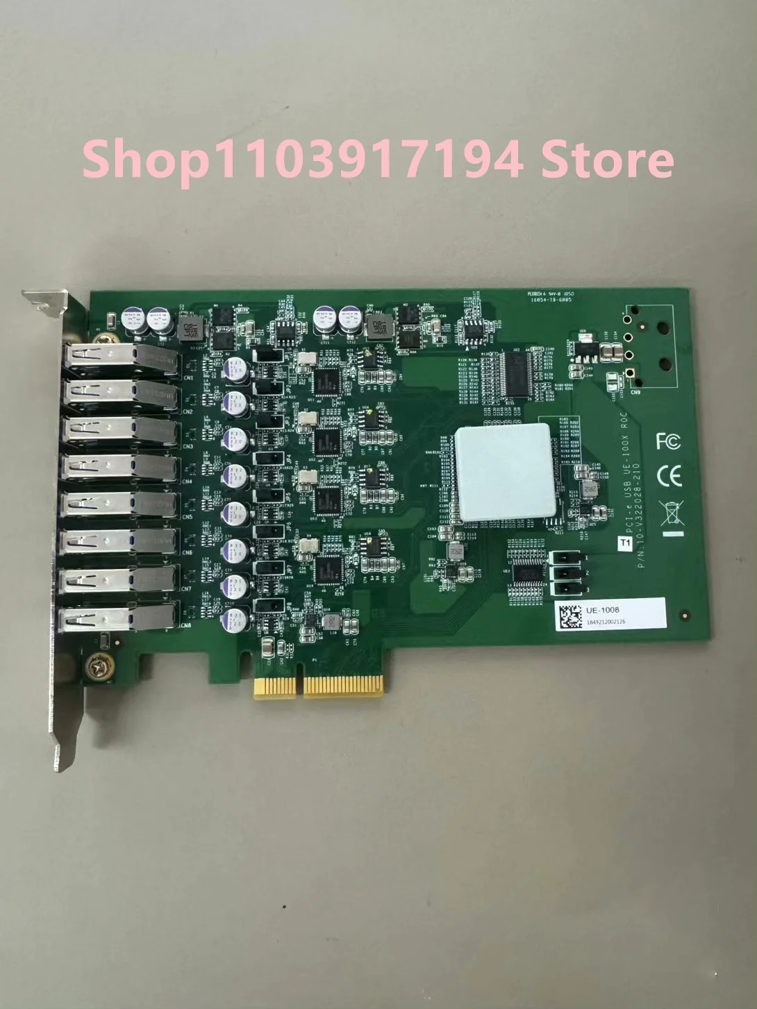 Vecow PCIe 비디오 이미지 수집 카드 UE-1008