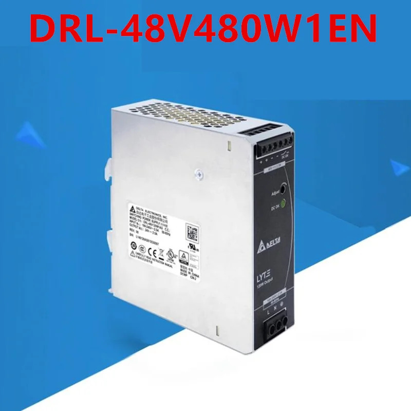오리지널 레일 전원공급장치 델타 48V 480W DRL-48V480W1EN