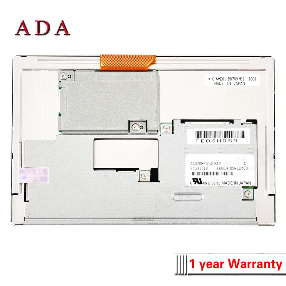 오리지널 LCD 디스플레이 패널 AA070ME01 AA070ME02
