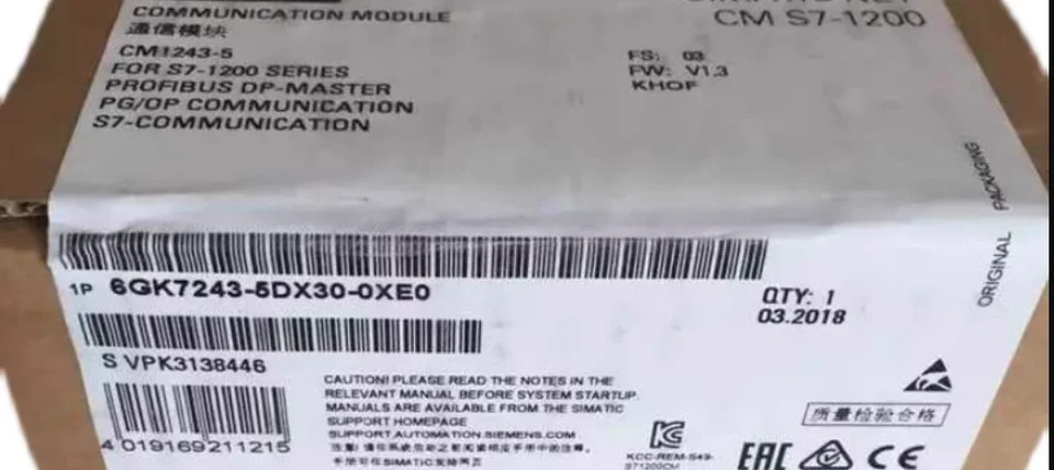 EVS9327-EP 1469510000 6GK7-24DX30-0XE0 66647-0AD11-3AX0 EMF2133IB